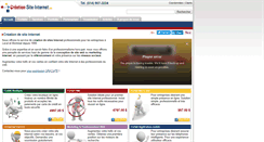 Desktop Screenshot of creation-site-internet.ca